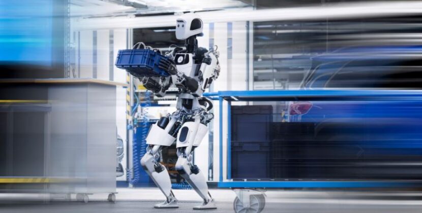 خط تولید جالب و پیشرفته ساخت ربات انسانی